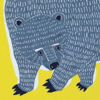 くまととりの風呂敷