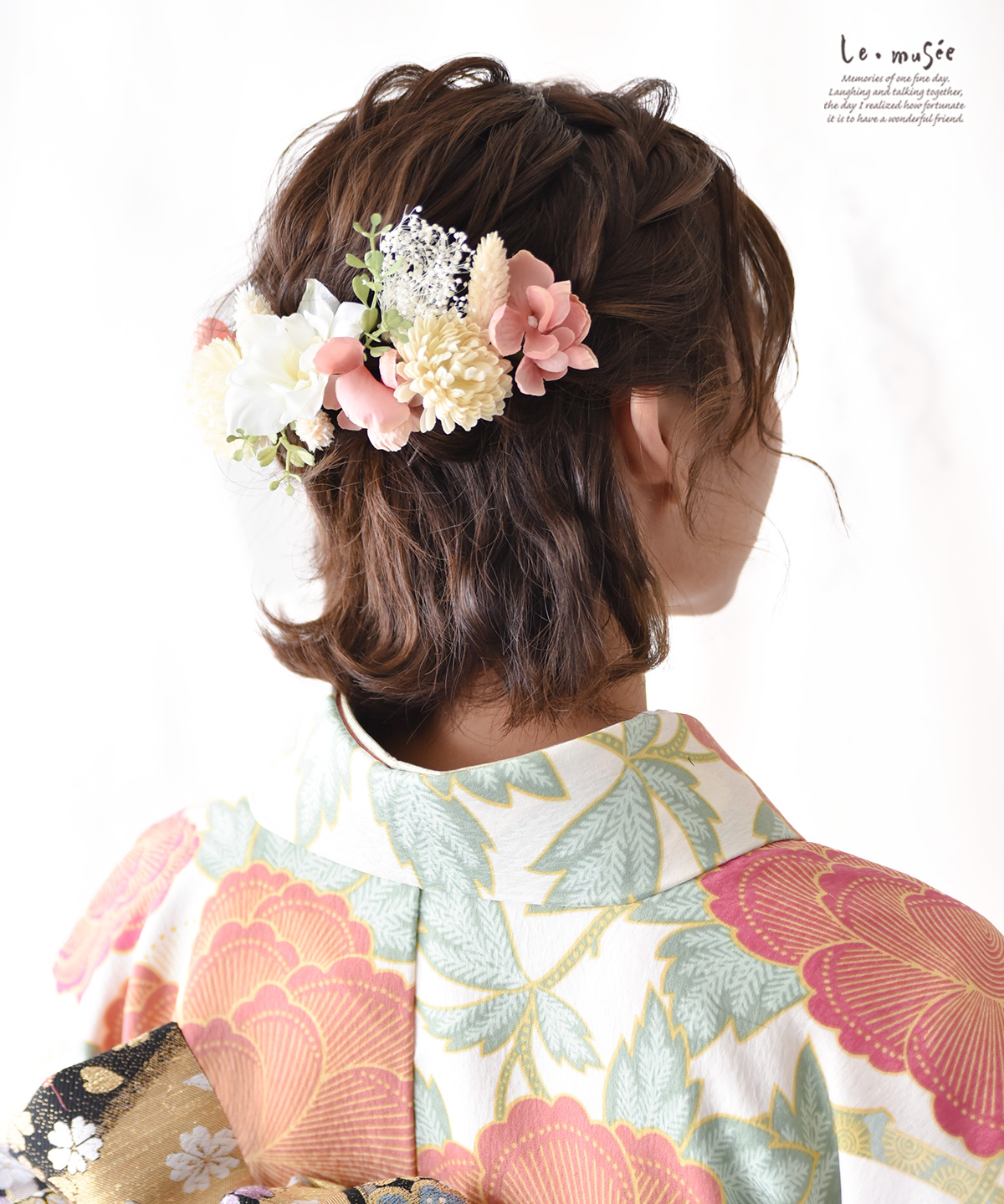 髪飾り 和装 成人式 ヘッドドレス 花 ウェディング 袴 振袖 卒業式 