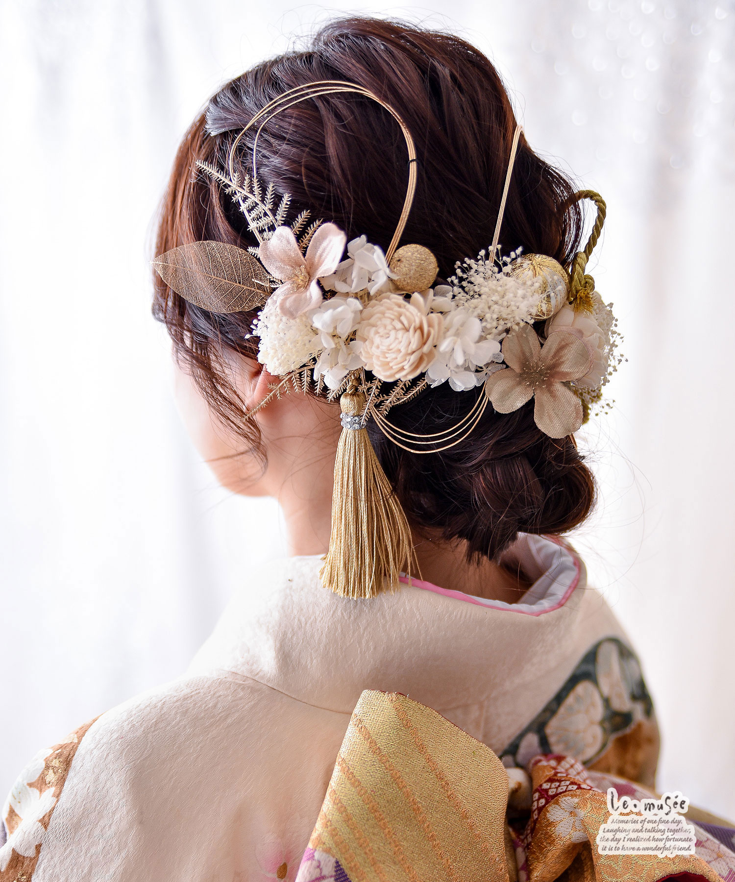 髪飾り 成人式 和装 花 水引 袴 卒業式 ヘッドドレス ウェディング