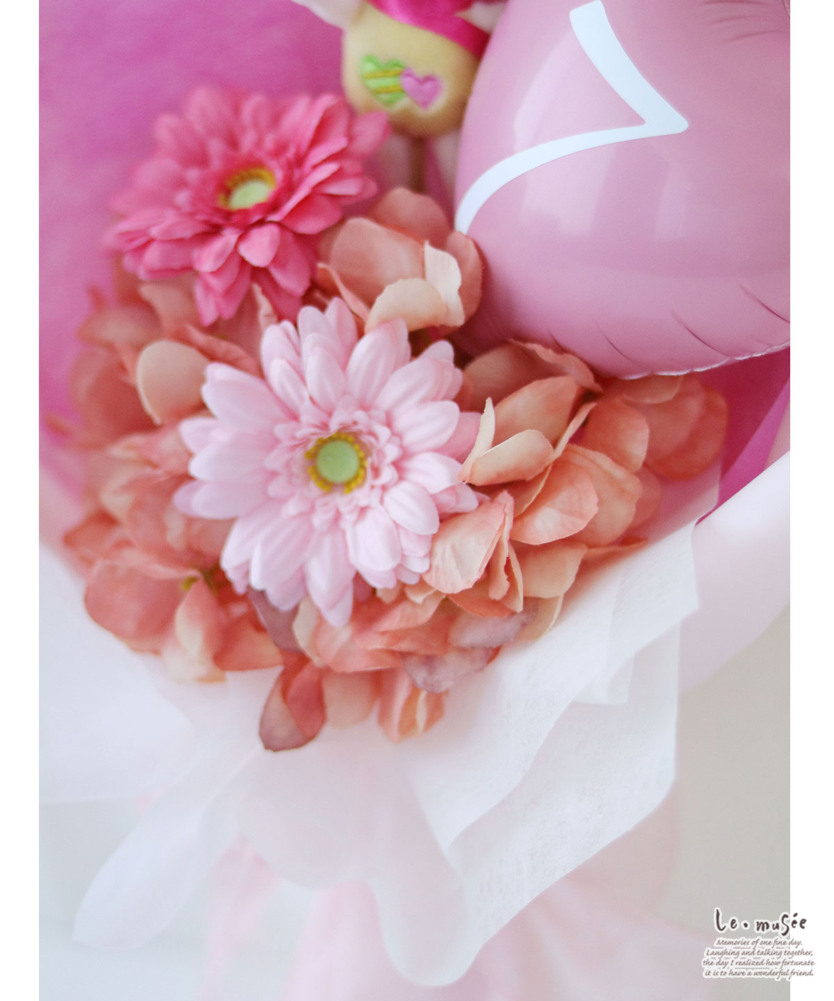 フラワー花束 753 誕生日 祝い 名入れ  うさぎちゃんブーケ |七五三 卒業式 卒園式 入学 入学式 発表会 送別会 ブーケ   造花 風船 大きい プレゼント ギフト |  | 01