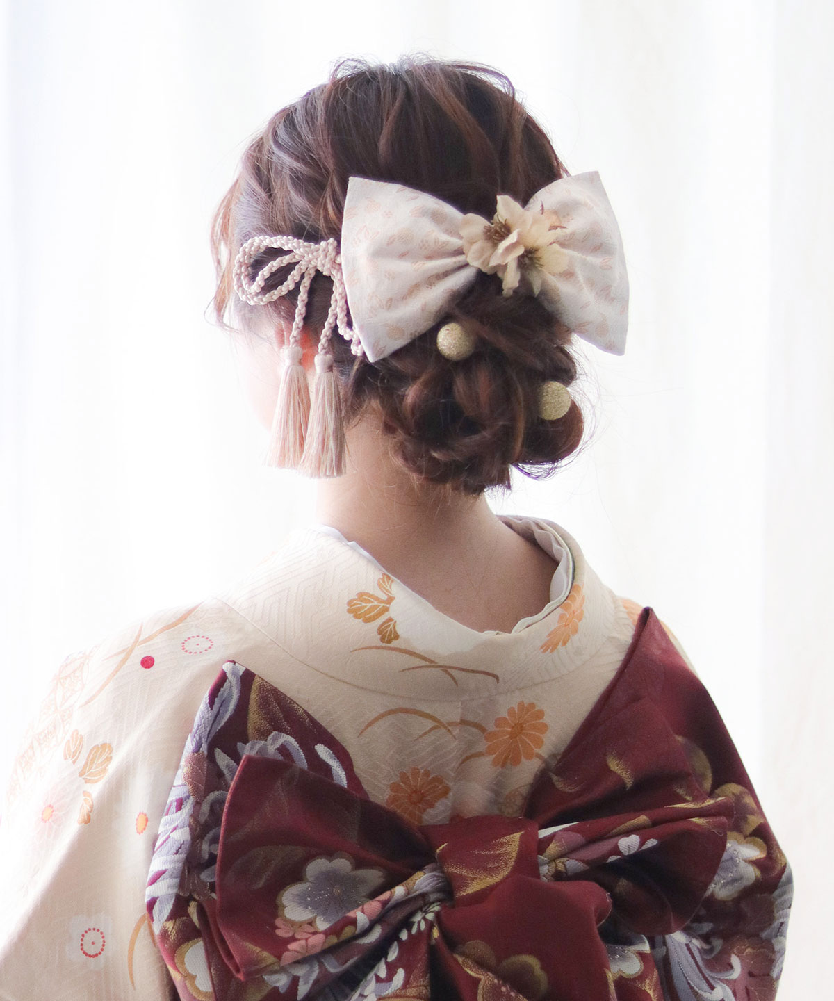 成人式 髪飾り 和装 リボン 袴 卒業式 花 ヘッドドレス セット