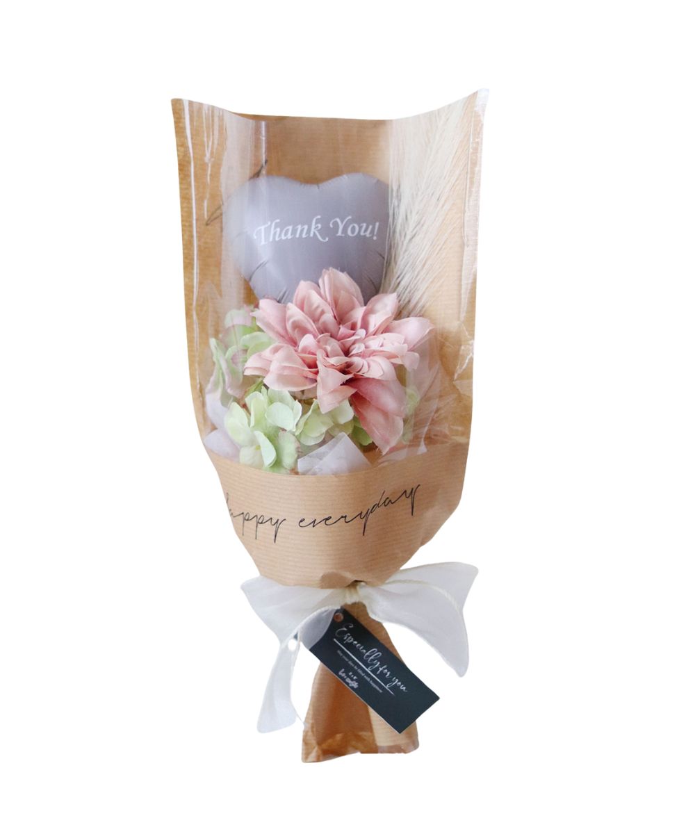 バルーンブーケ 花束 卒業式 卒園式 発表会 送別会 母の日 誕生日 退職祝 祝い ミニ花束 キャンディブーケ メッセージ入り | おしゃれ バルーンフラワー |  | 01