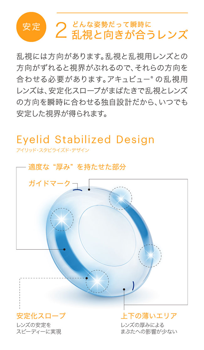 アキュビュー オアシス乱視用