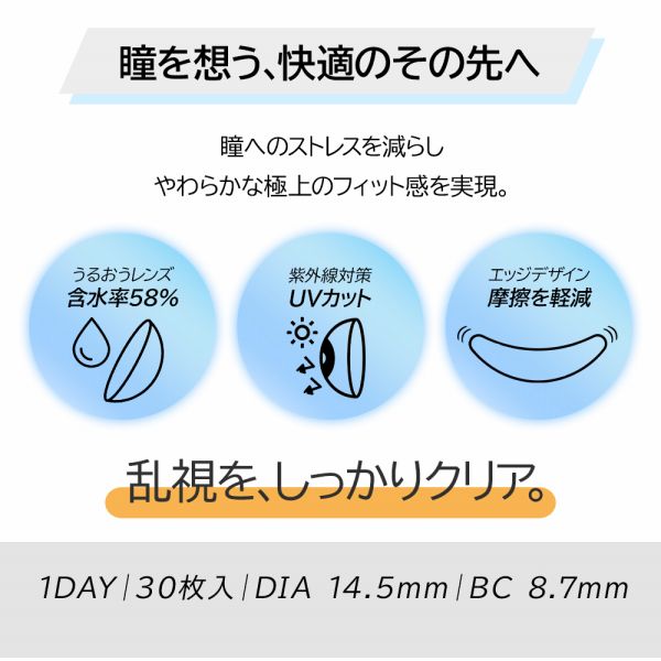 瞳を想う、快適のその先へ