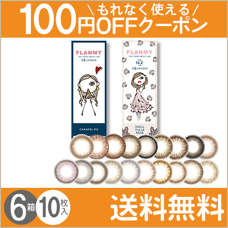 FLANMY 10枚入×6箱 / 送料無料 / メール便｜lens-uno