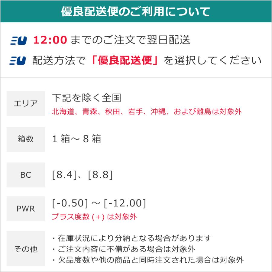 【土日祝もあすつく可能】【2箱で速達ポスト便 送料無料★2,391円(税込2,630円)】アキュビューオアシス 近視・遠視用｜lenspit｜02