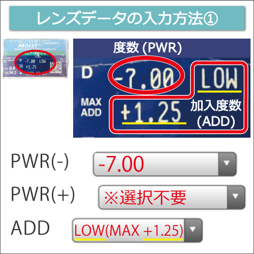 【ポスト便 送料無料★1箱あたり2,755円(税込3,030円)】ワンデーアキュビューモイスト マルチフォーカル 2箱セット｜lensrewards｜03