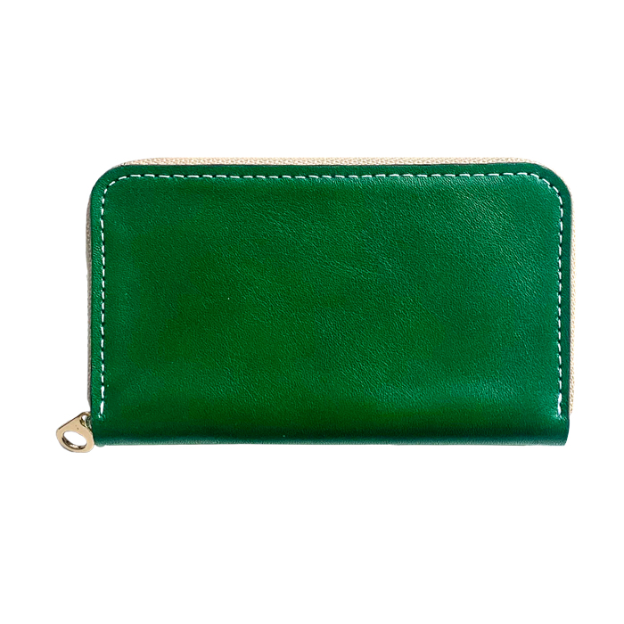 MELON & CO. 本革ミニ財布 緑 MELON & CO. 本革ミニ財布 緑 MELON & CO. 本革ミニ財布 緑