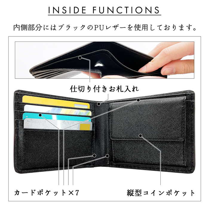 二つ折り財布 財布 メンズ 本革 馬ヌメ クラシック 二つ折り サイフ