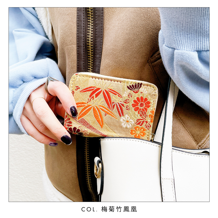 西陣織 着物 松 ミニ財布 財布 小銭入れ 上品 レディース おしゃれ