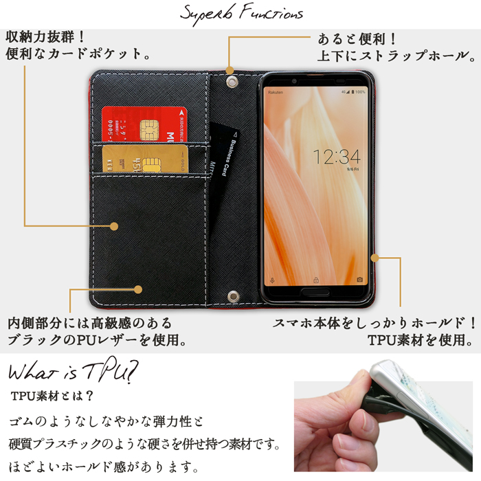 Xiaomi Redmi Note 10 Pro 手帳型 ケース カバー シャオミ レッドミー note10pro 携帯ケース スマホケース スマホカバー 本革 ミズーリベリー｜leo-and-aoi｜13