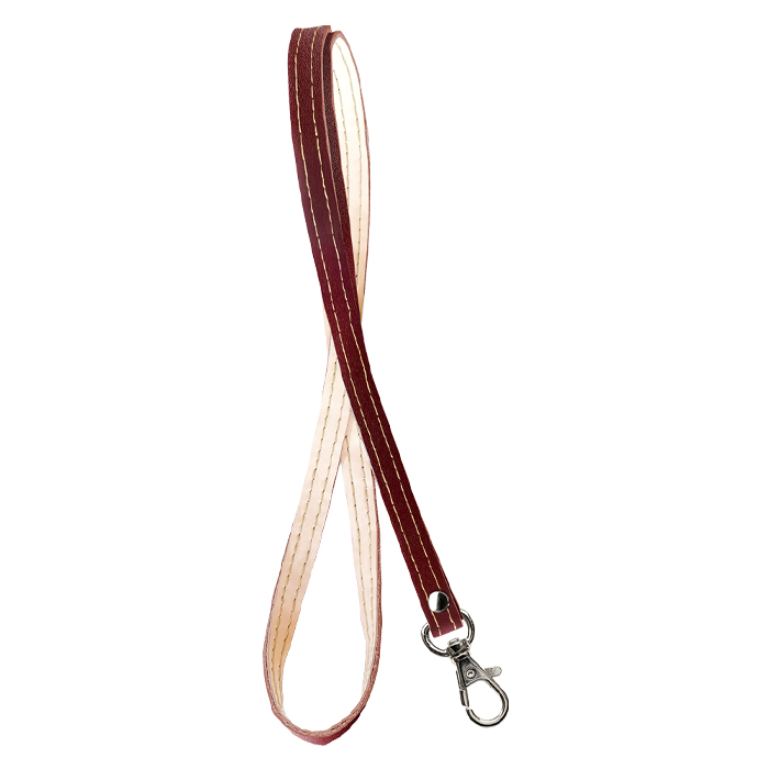October's Very Own☆便利な首掛けストラップ LANYARD 男女兼用 栃木レザー ネックストラップ 本革 レザー メンズ レディース