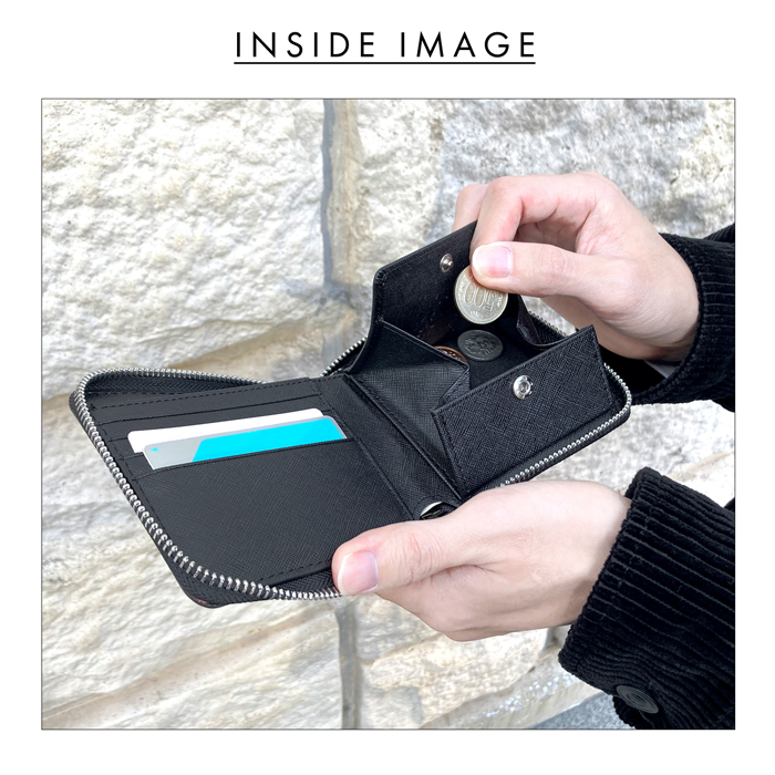 【セール】栃木レザー 財布 メンズ レディース ラウンド型 二つ折り財布 本革 こだわり親父 二つ折り財布 ラウンドファスナー サイフ 革 レザー 小銭入れ |  | 18