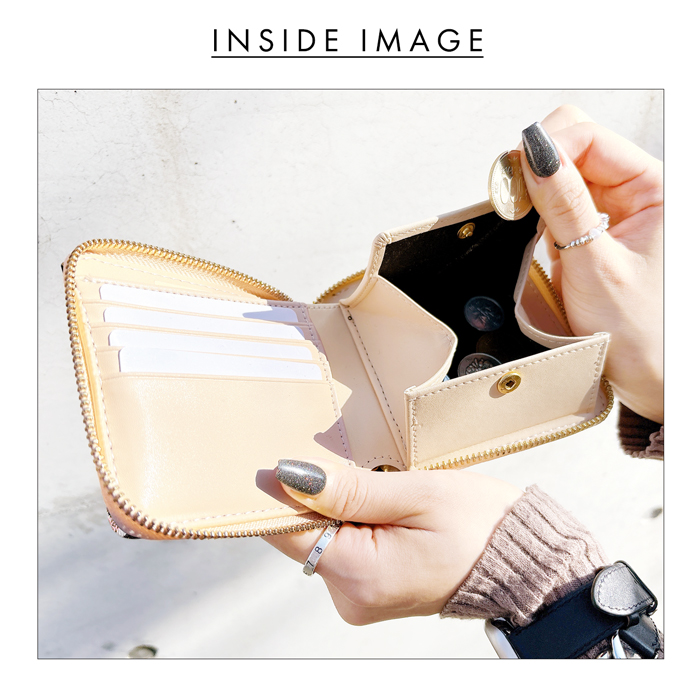 西陣織 財布 レディース 二つ折り財布 ラウンドファスナー 宵 ラウンド