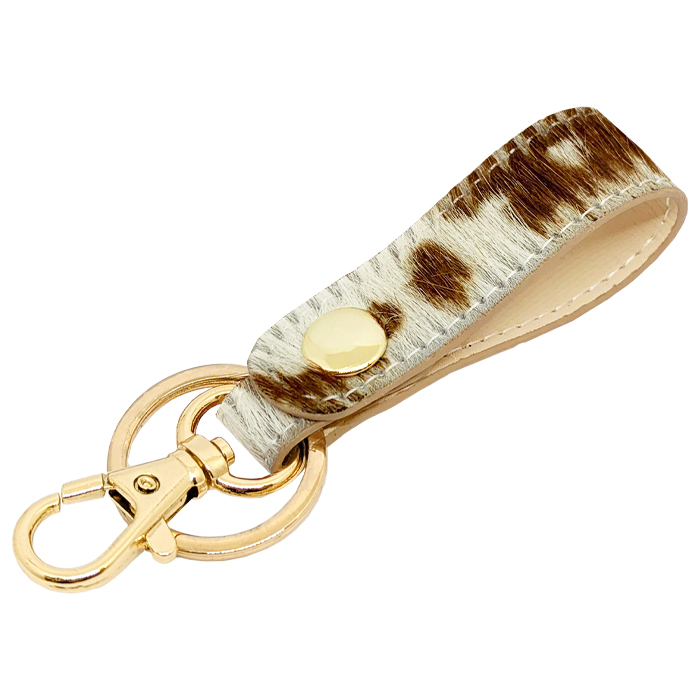 本革 キーリング バッグチャーム キーホルダー ナスカン レディース