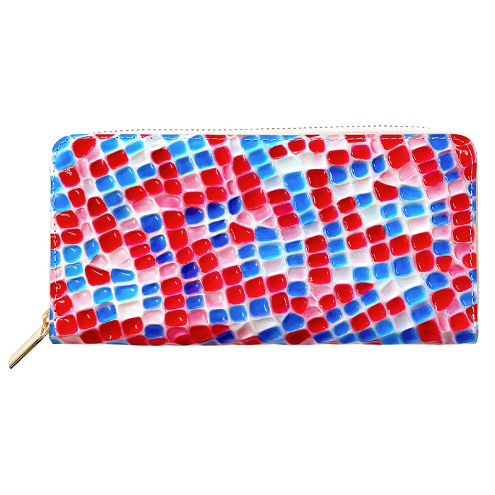 財布 レディース 長財布 本革 キャンディ ラウンドファスナー サイフ