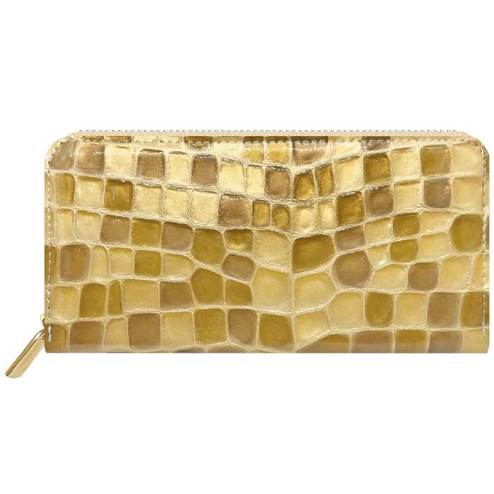 財布 長財布 レディース 本革 ちょっと上品な ステンドグラス サイフ