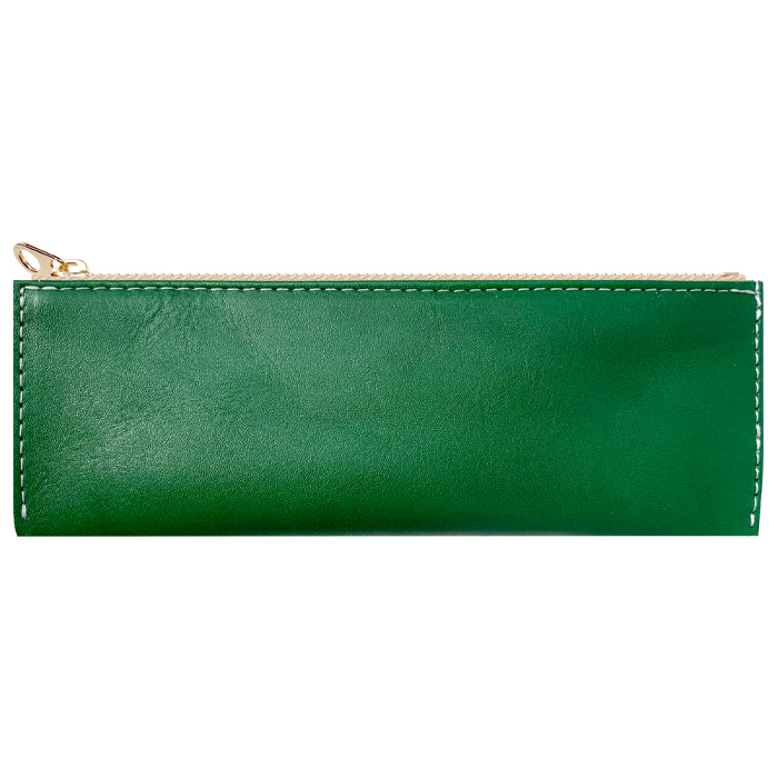 ペンケース 本革 筆箱 ペン ケース ビジネス コンパクト スリム