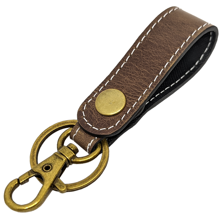 キーリング 本革 メンズ イタリア産 イタリアンレザー ダグラスレザー