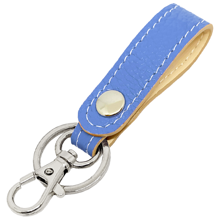 キーリング レディース 本革 型押し バッグチャーム キーホルダー