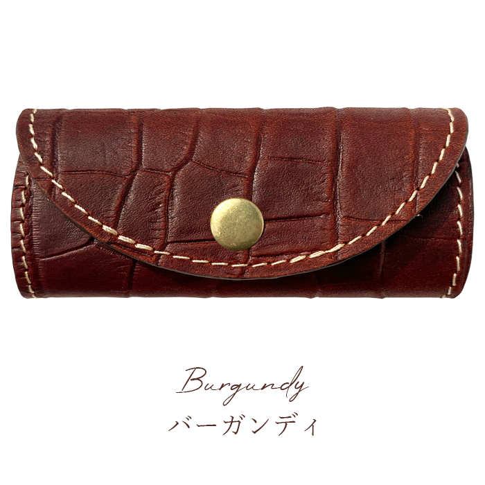 【本物】クロコダイルキーケース　キーリング　ミニ財布 クロコダイル キーケース・キーリング(メンズ) - 海外通販のBUYMA