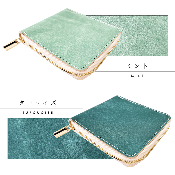 SALE】 イタリアンレザー 本革 財布 レディース メンズ 二つ折り財布