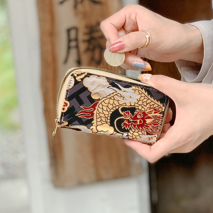 和柄 着物 和風 コインケース セカンド財布 コンパクト ポーチ