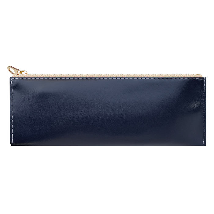 ちょっといい本革 ペンケース 筆箱 レザー ペン入れ コンパクト スリム