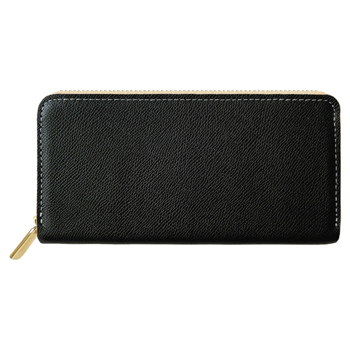 A.P.C.レザー ラウンドファスナー型コンパクトウォレット 折り財布 A.P.C. アーペーセー 財布 二つ折り財布 ラウンドファスナー
