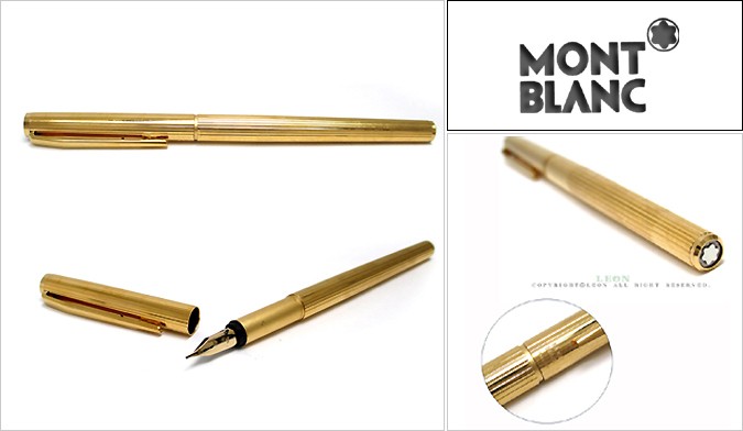 montblanc勃朗峰钢笔585 k 14笔尖附着brand女装男装妇女夹子-日本购