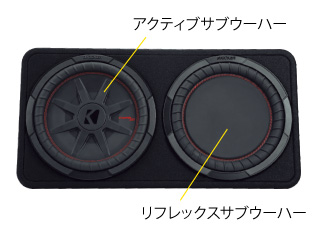 KICKER キッカー TCWRT672 CompRT 6.5インチサブウーファー 薄型