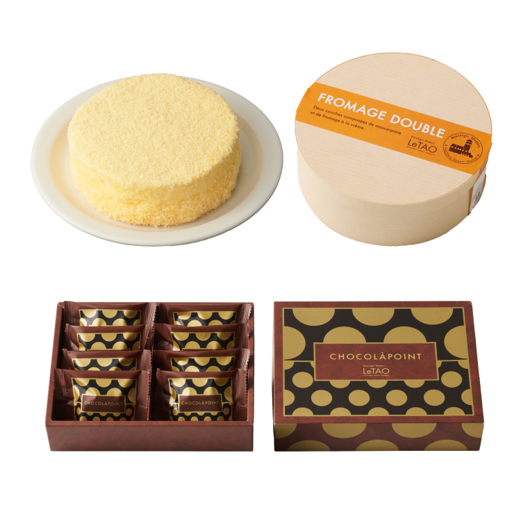 ホワイトデー お返し チーズケーキ  ルタオ スイーツ チーズケーキ ドゥーブルフロマージュと選べるホワイトデースイーツ | ルタオ | 02