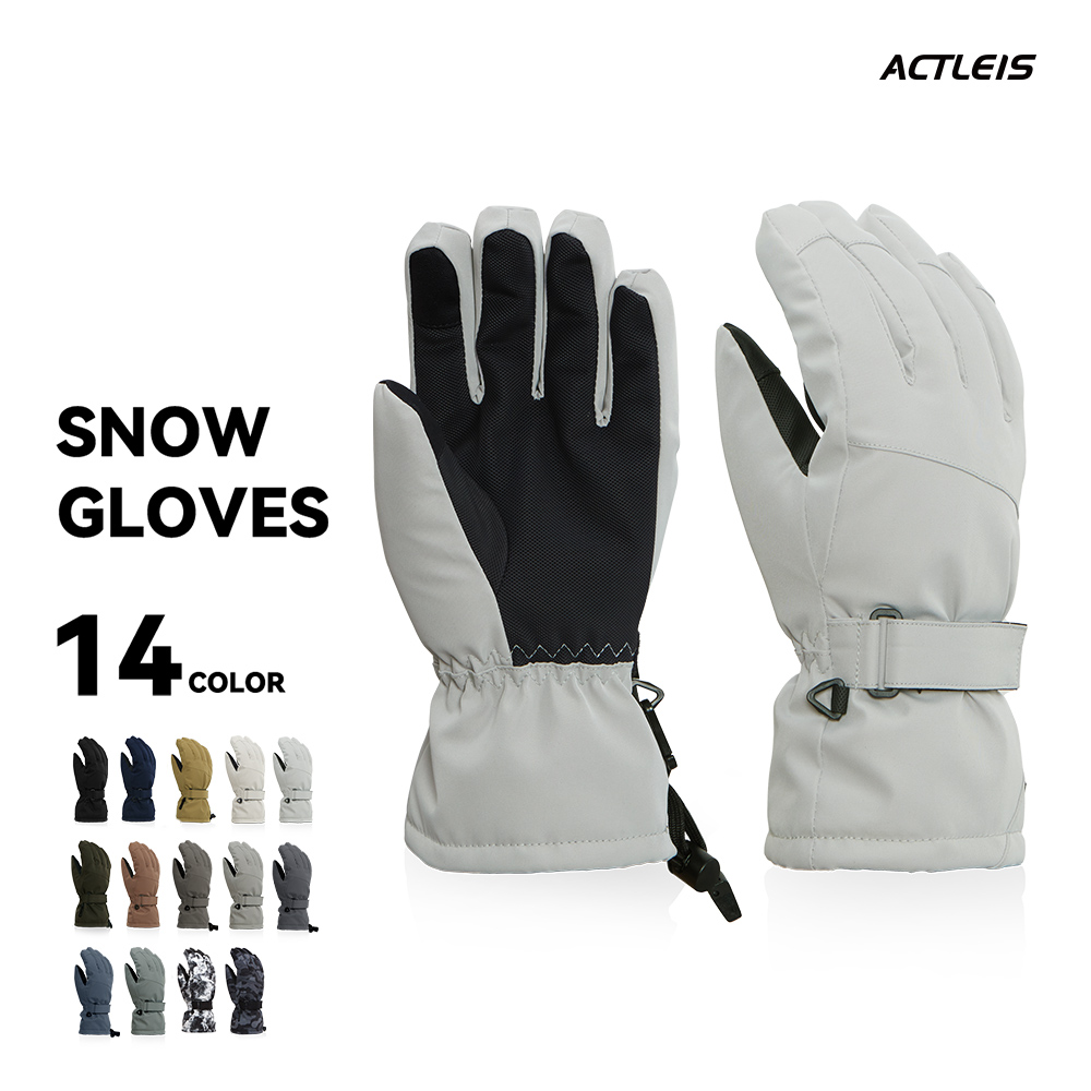 ACTLEIS（アクレイス） スキー スノーボード グローブ メンズ スキー