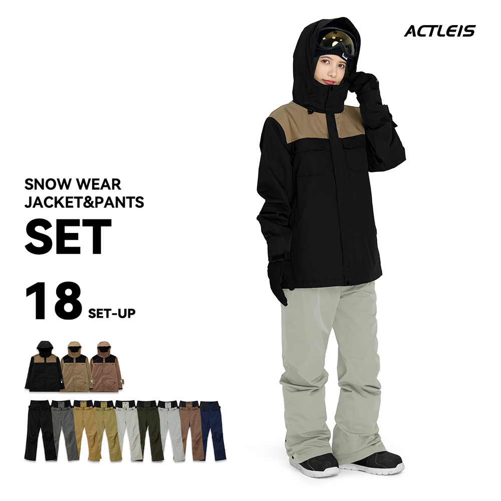 ACTLEIS（アクレイス） スキーウェア スノーボードウェア レディース