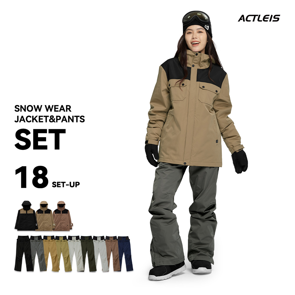 ACTLEIS（アクレイス） スキーウェア スノーボードウェア レディース
