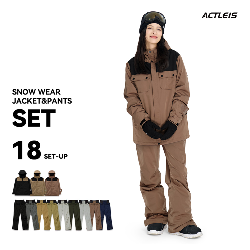 ACTLEIS（アクレイス） スキーウェア スノーボードウェア レディース