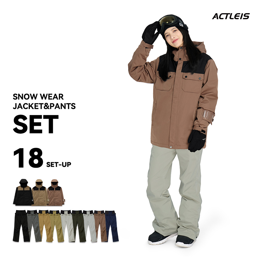 ACTLEIS（アクレイス） スキーウェア スノーボードウェア レディース