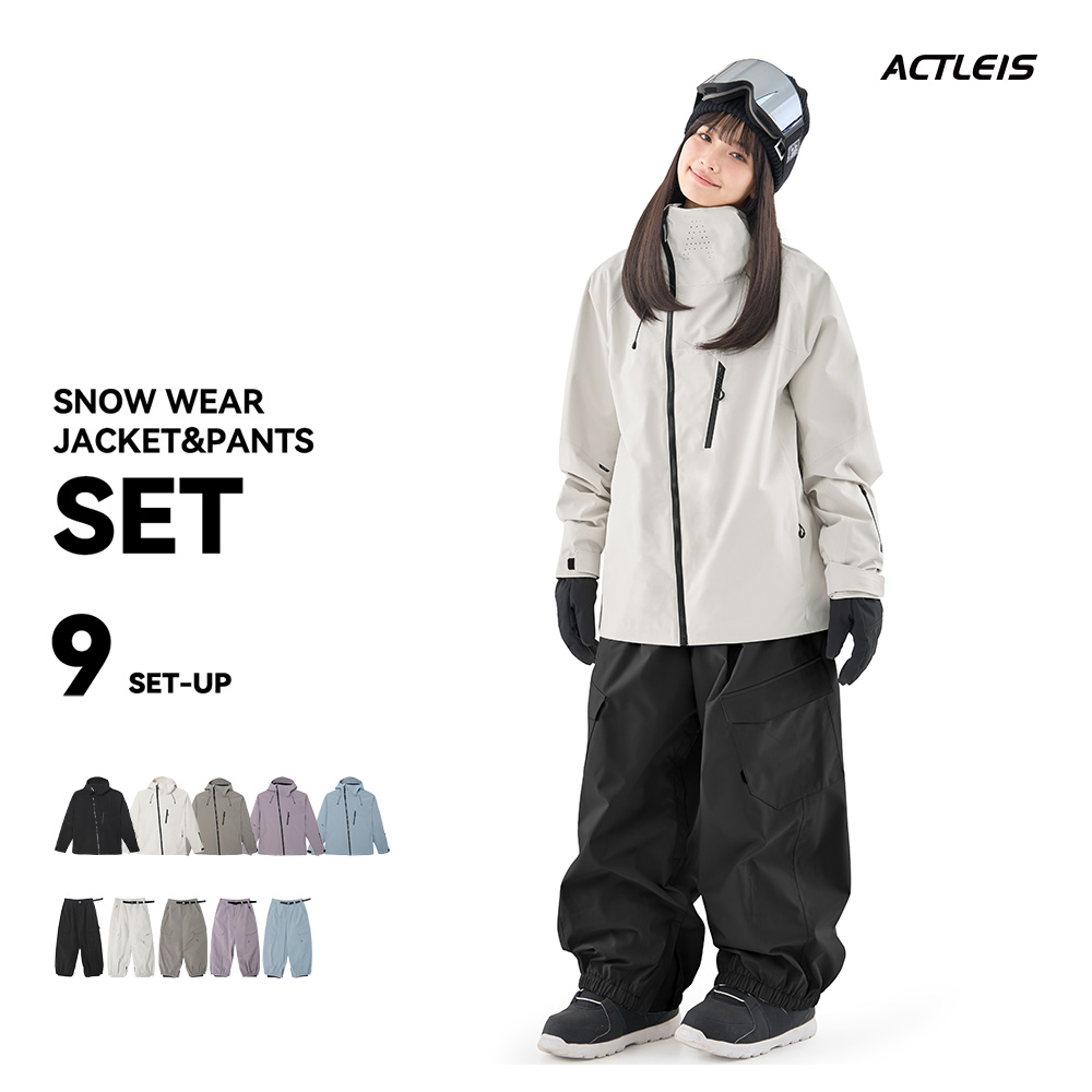 ACTLEIS（アクレイス） スノーボードウェア スキーウェア レディース