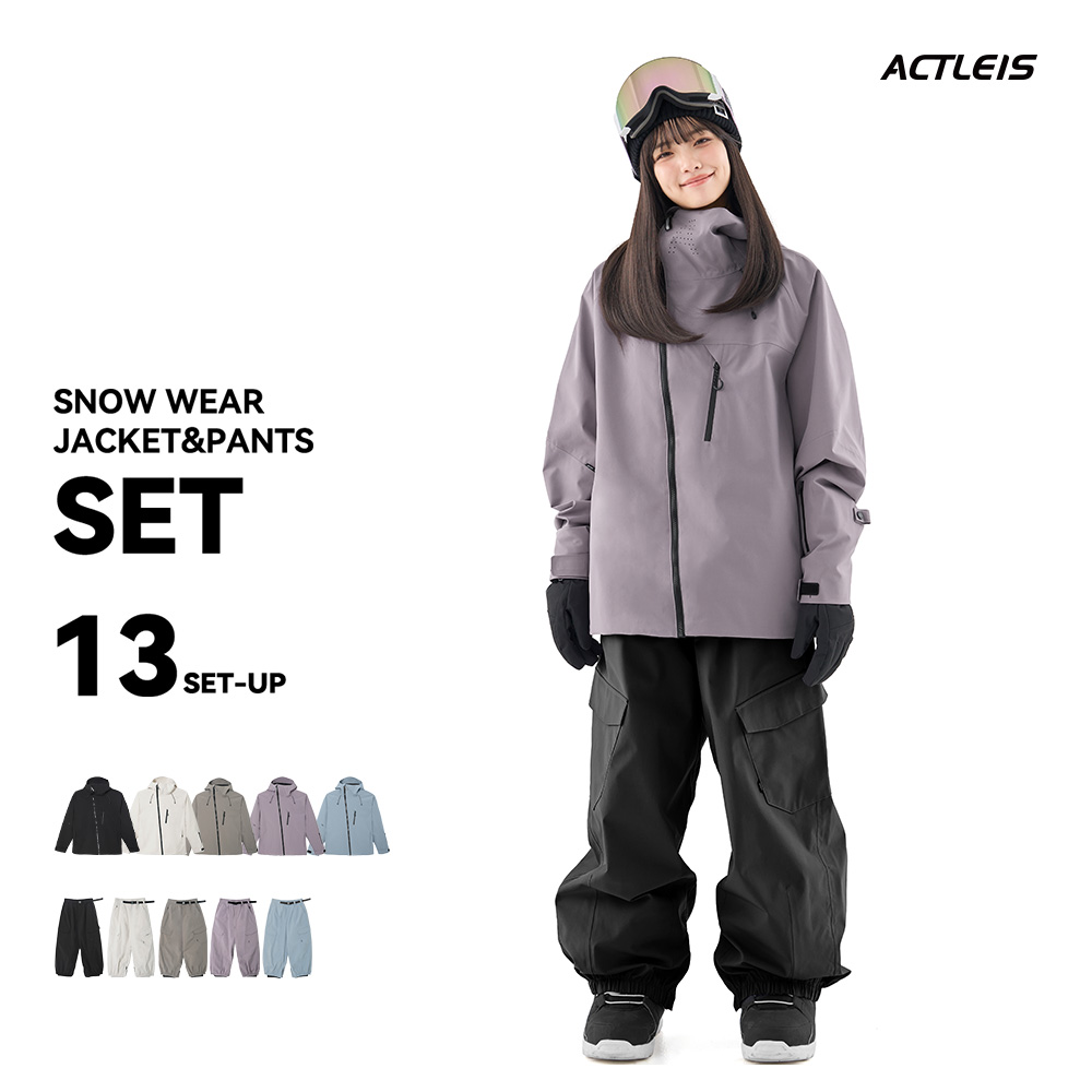 ACTLEIS（アクレイス） スノーボードウェア スキーウェア レディース