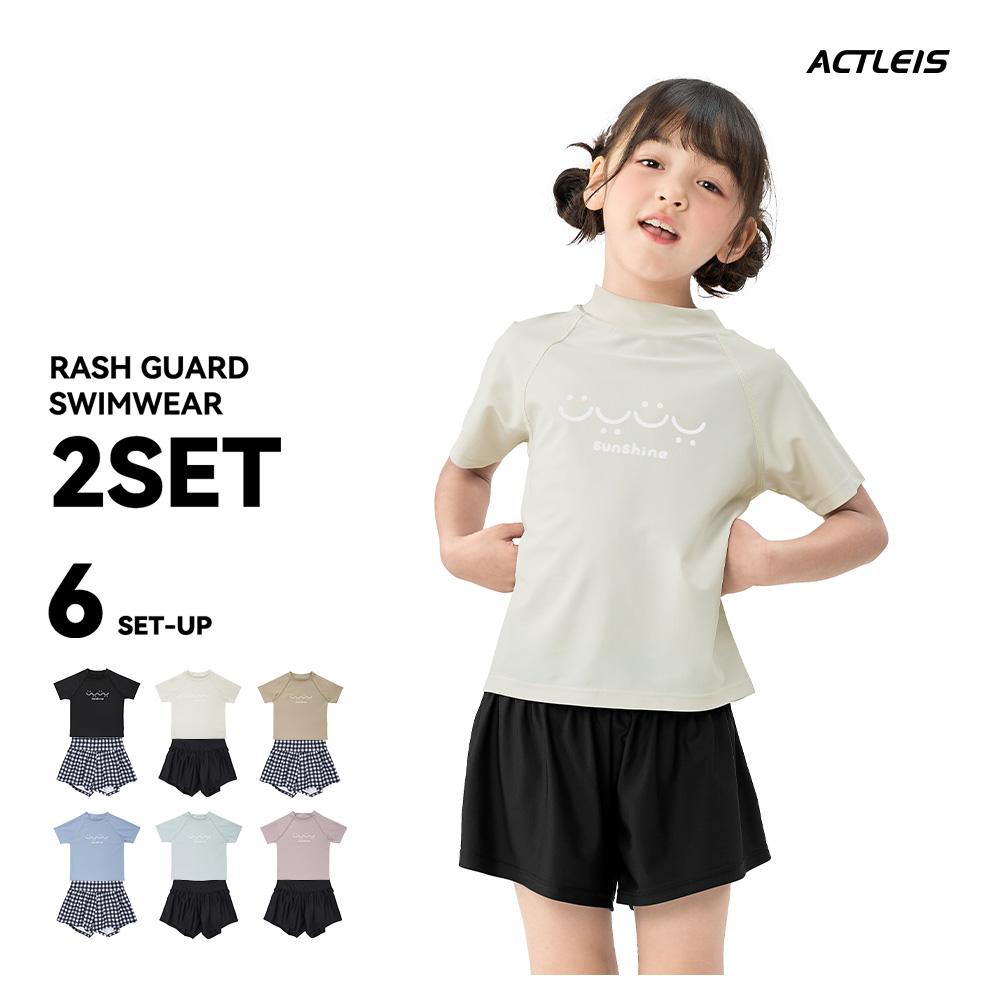 ACTLEIS（アクレイス） 水着 女の子 セパレート 女子 女児 キッズ