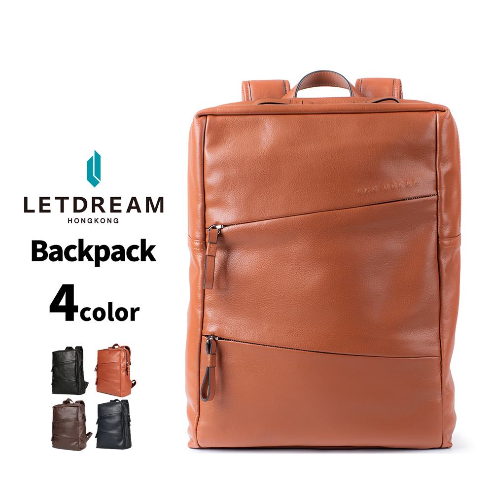 希少LETDREAM backpack mudroom_berry_front_angle_r_26