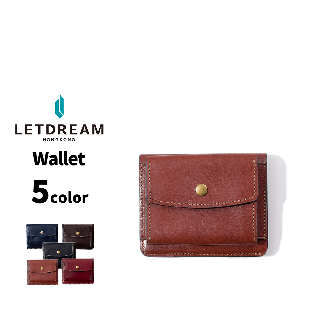 【イタリアン革】LETDREAM ミニ財布 財布 本革 極小財布 コインケース 小銭入れ 革 メンズ レディース | LETDREAM | 04