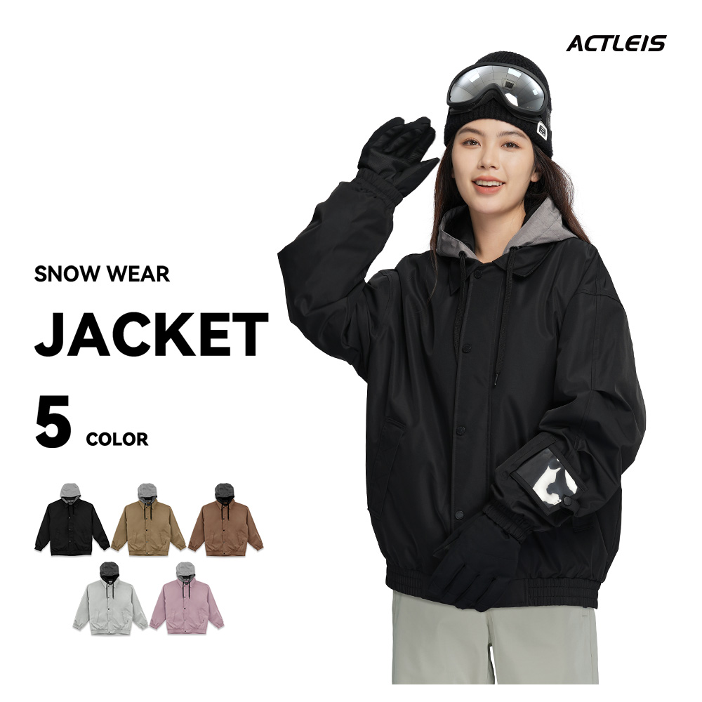 ACTLEIS スノーボードウェア スキーウェア ジャケット