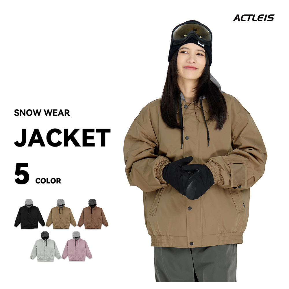 ACTLEIS スノーボードウェア スキーウェア ジャケット