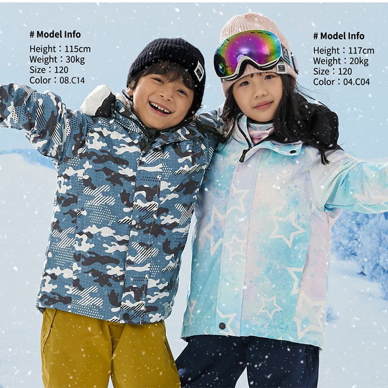 スキーウェア ジャケット キッズ スノーボードウェア ジュニア 男の子 女の子 子供 子ども こども 120 130 140 150 160 雪遊び  スキー ソリ スノーボード