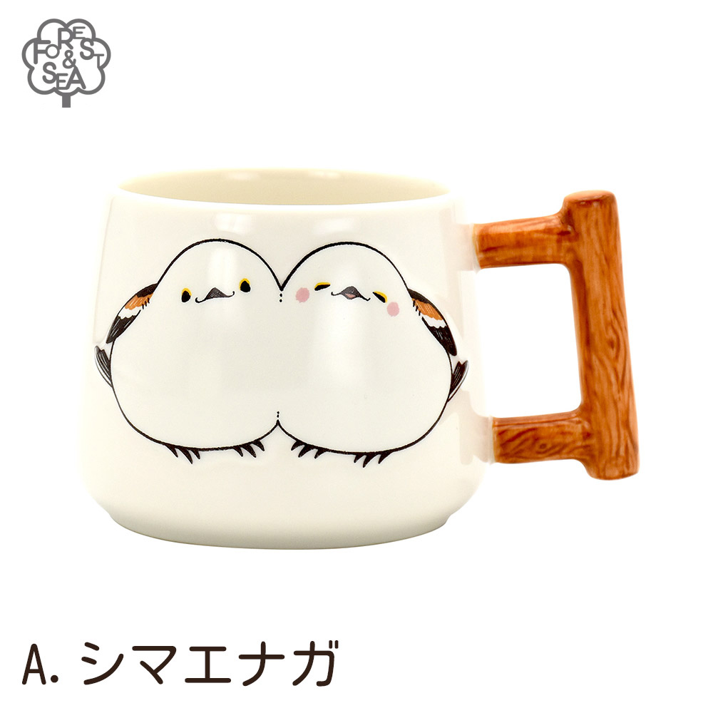にゃん屋 フォレスト＆シー ぴた小鳥 マグ 全3種 | マグカップ カップ