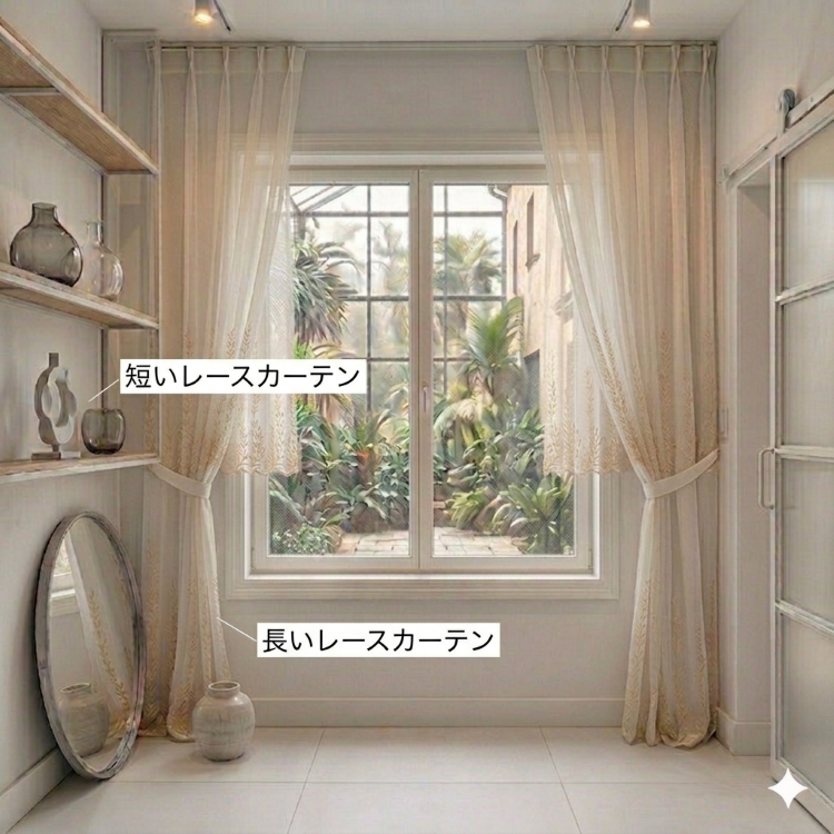 1cm単位オーダー】刺繍レースカーテン ヨーロッパ風 フランス