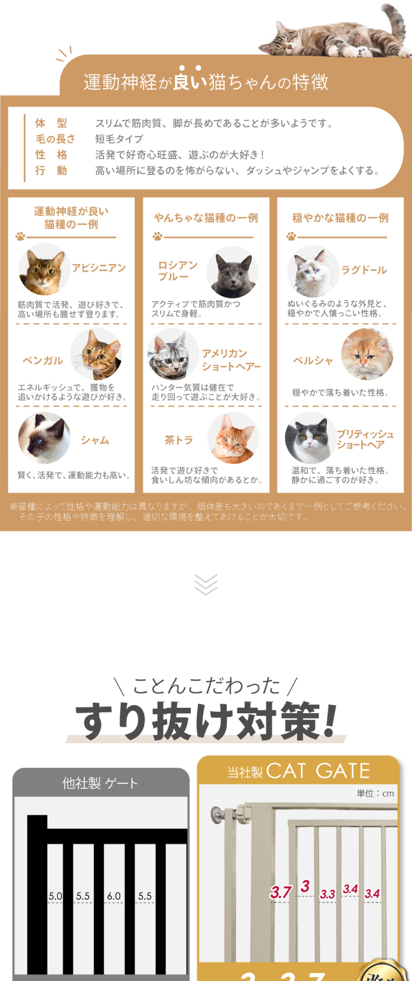 大改良 高さ197cm】 猫 脱走 防止 超ハイタイプ ペットゲート ネコ