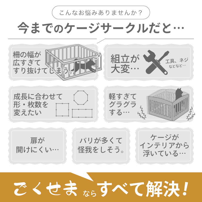脱走できない大改良】犬 サークル ケージ ゲージ ペットサークル