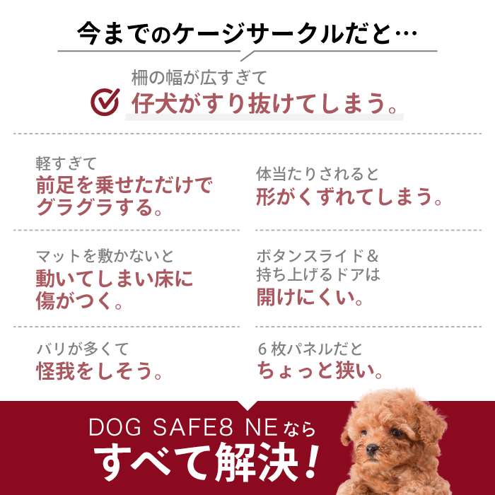 脱走できない大改良】犬 サークル ケージ ゲージ ペットサークル